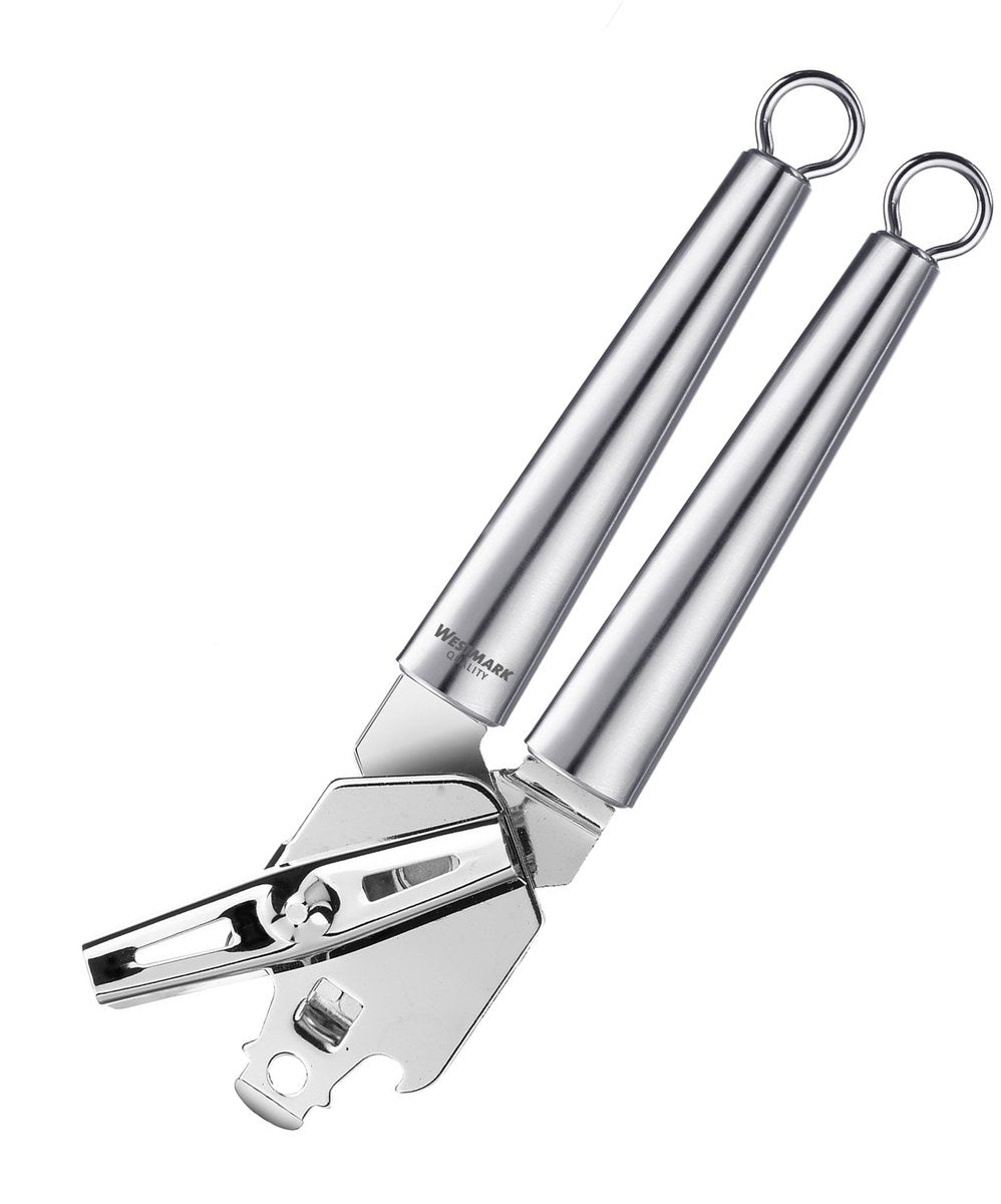 Westmark Dosenöffner (Zangenmodell) mit Kronkorken und Deckelöffner, Länge: 21,3 cm, Edelstahl, Glory, Silber, 18392270