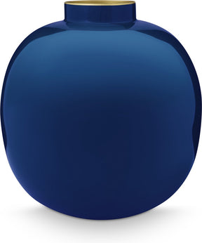Pip studio - vaas - blauw - ijzer - 23x23cm