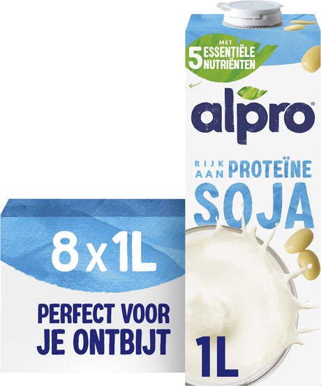 Alpro langlebiges Sojagetränk - 8 x 1l