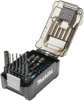 Makita e-22866 bit- en boorset 31-delig impact black s2-staal