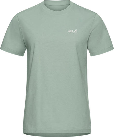 Jack Wolfskin Essential T W Damen Outdoor-Shirt – grünes Zinnia