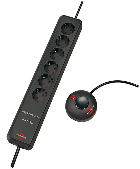 Brennenstuhl Eco-Line Comfort Socket 6-fach