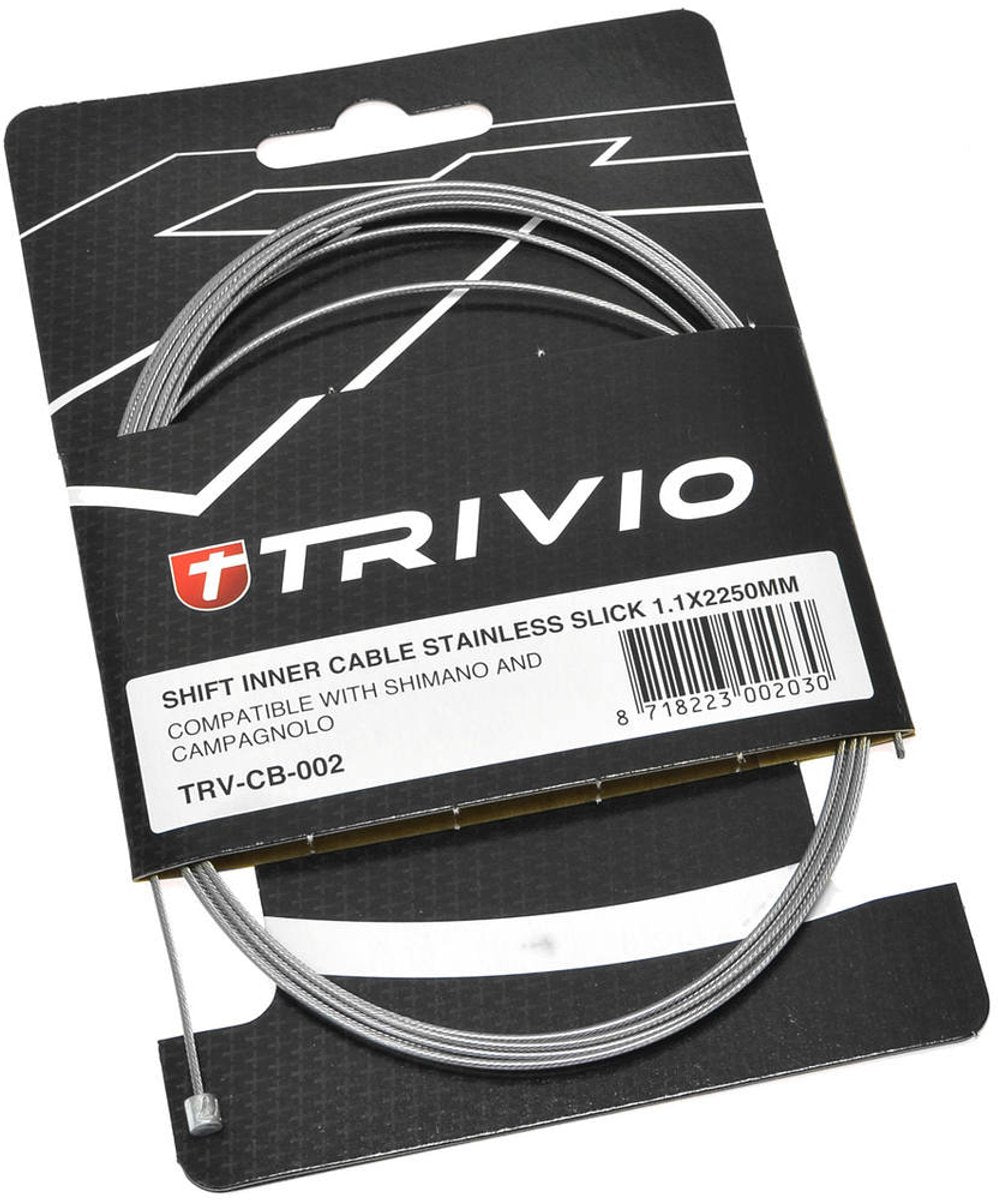Trivio - Schaltinnenzug Edelstahl Slick 1,1x2250mm - 20 Stk.