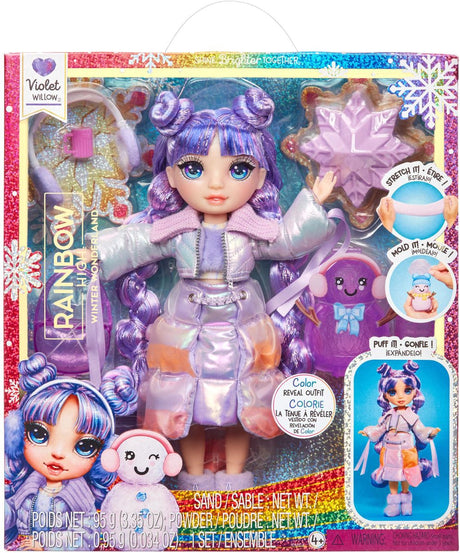 Rainbow High Winter Wonderland Puppe – violett (lila)