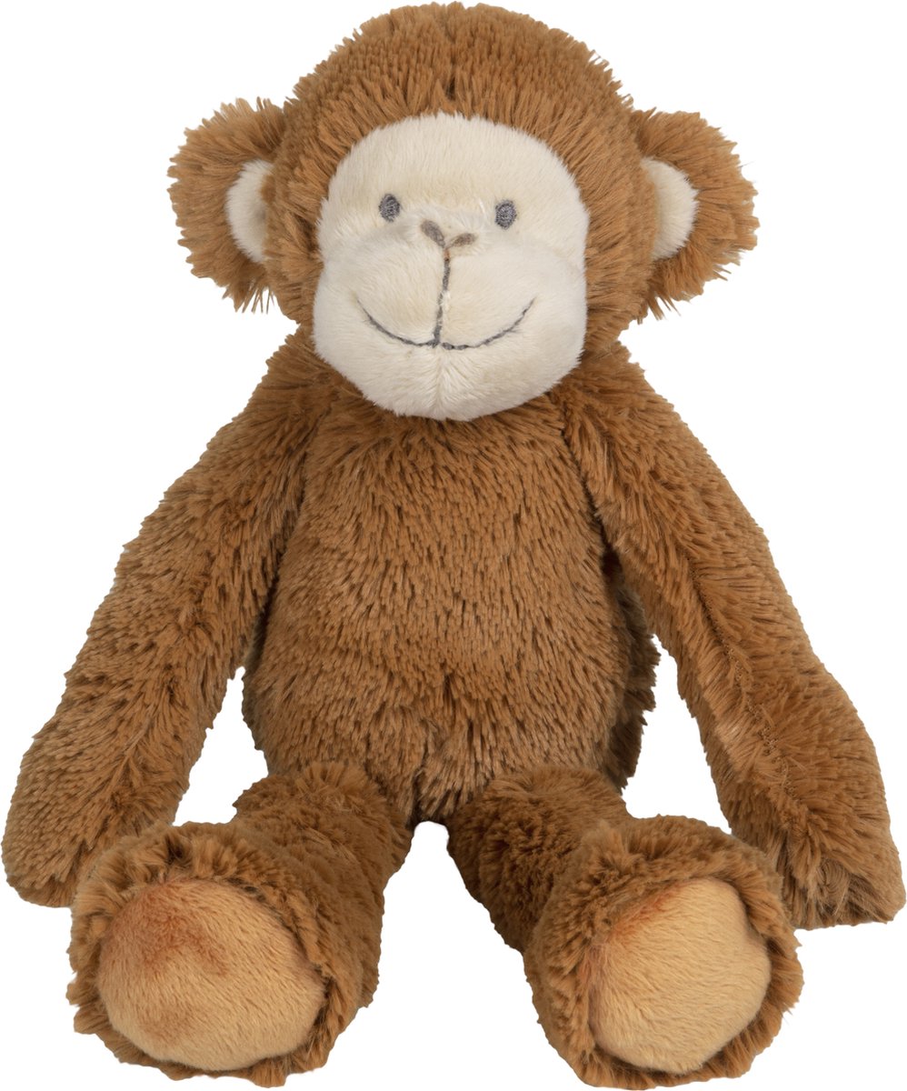 Happy Horse Affe Micha Kuscheltier 28cm – braun – Babykuscheltier