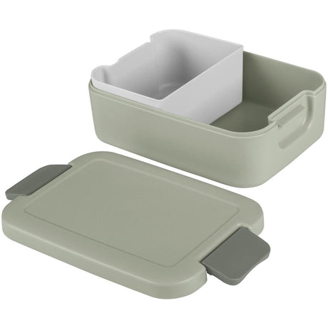 Sunware Sigma Home Lunchbox mit Bento-Behälter hellgrün dunkelgrau.