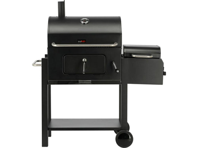 Lund grilleer kolen deluxe met rookhuis