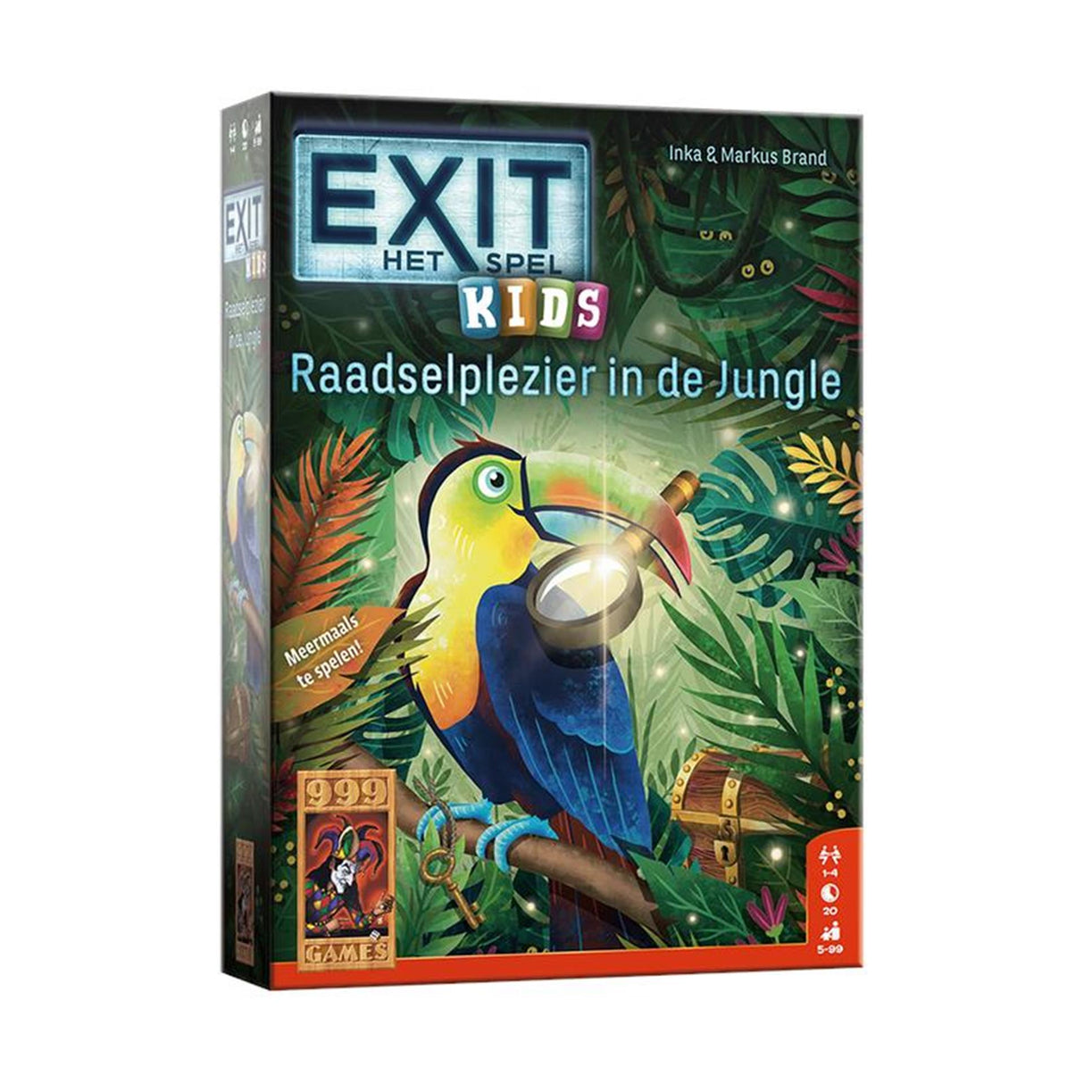 999Games 999 Games Exit – Rätselspaß für Kinder im Dschungel – Denksportaufgabe