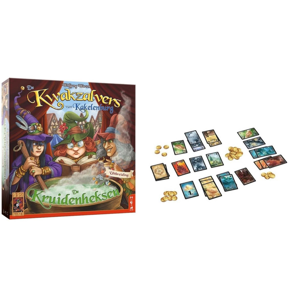 999 Games 999 Games The Quacks of Kakelenburg: Das Kräuterhexen-Brettspiel