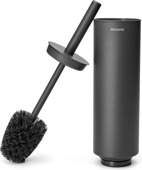 Brabantia Mindset Toilettenbürste mit Halter – freistehend und hängend – Mineral Infinite Grey