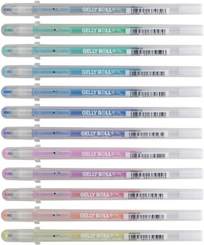 Sakura Stardust-Set mit 12 Gelstiften