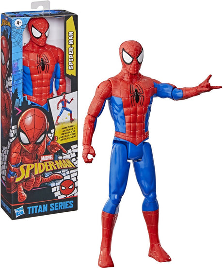 Hasbro Spider-Man Actionfigur rot blau klassisches 30 cm großes Spielzeug.