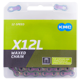 Kmc-Kette x12l 12v 126l gewachste Aurora