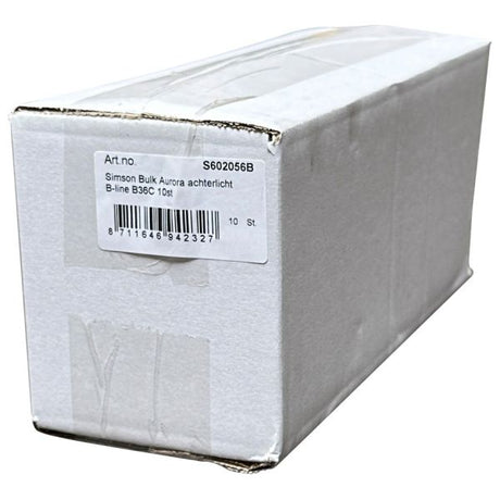 Rema Tip Top Niederlande b.v. Simson s602056b Bulk Aurora Rücklicht B-Line B36C 10 Stück