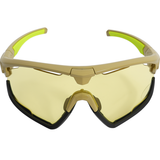 Kross Fahrradbrille Braker UV400 Wechselgläser – beige Rahmen
