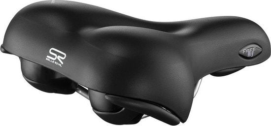 Royal Selle Freeway City Entspannter Sattel Unisex Black OEM