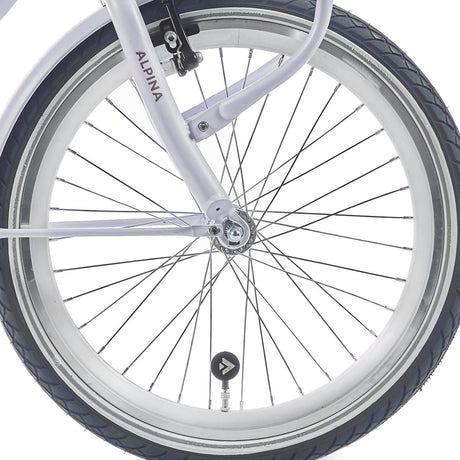 Alpina Vorderrad 22 HLQC Ocean Clubb Silber Zink SPK