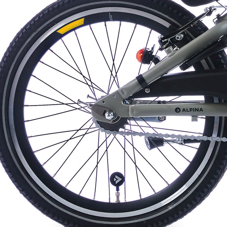 Alpina Hinterrad 22 HLQC Trail Black SW SW SPK