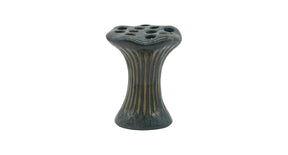 Vase ceramic 'loto' d12.6x18h cream