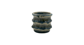 Pot ceramic 'yves' d7.6x6.8h green