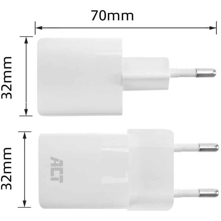 ACT Connectivity Connectivity Compact USB-C-Ladegerät 33W mit Lieferung und Gan