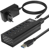 ACT Connectivity USB Hub 7 -Port mit Stroomadapter