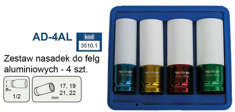Adler slaghoedjes voor velgen 4szt. ad-4al