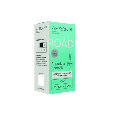 Aeron tpu aeron tpu road - superlite race al 28-32 presta valve 42 700c