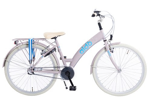 Aldo 24 Zoll Wave Fahrrad 3V Grau Rose