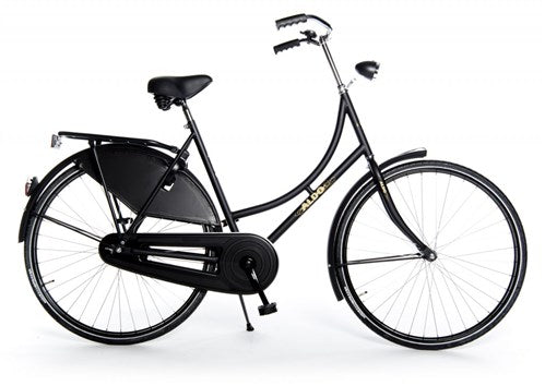 Aldo 28 Zoll Oma Fahrrad Classic 57cm mattschwarz