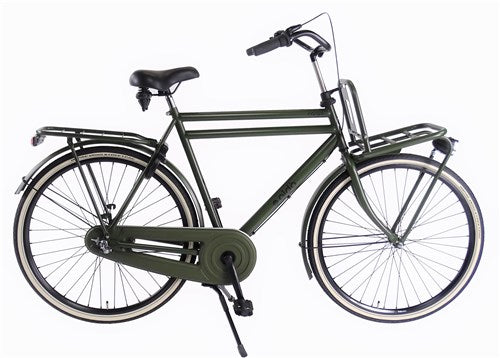 Aldo 28 Zoll Opa Fahrrad Cargo 3V 50cm Armeegrün