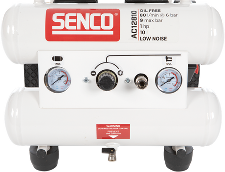 Senco ölfreier, geräuscharmer Kompressor AC12810