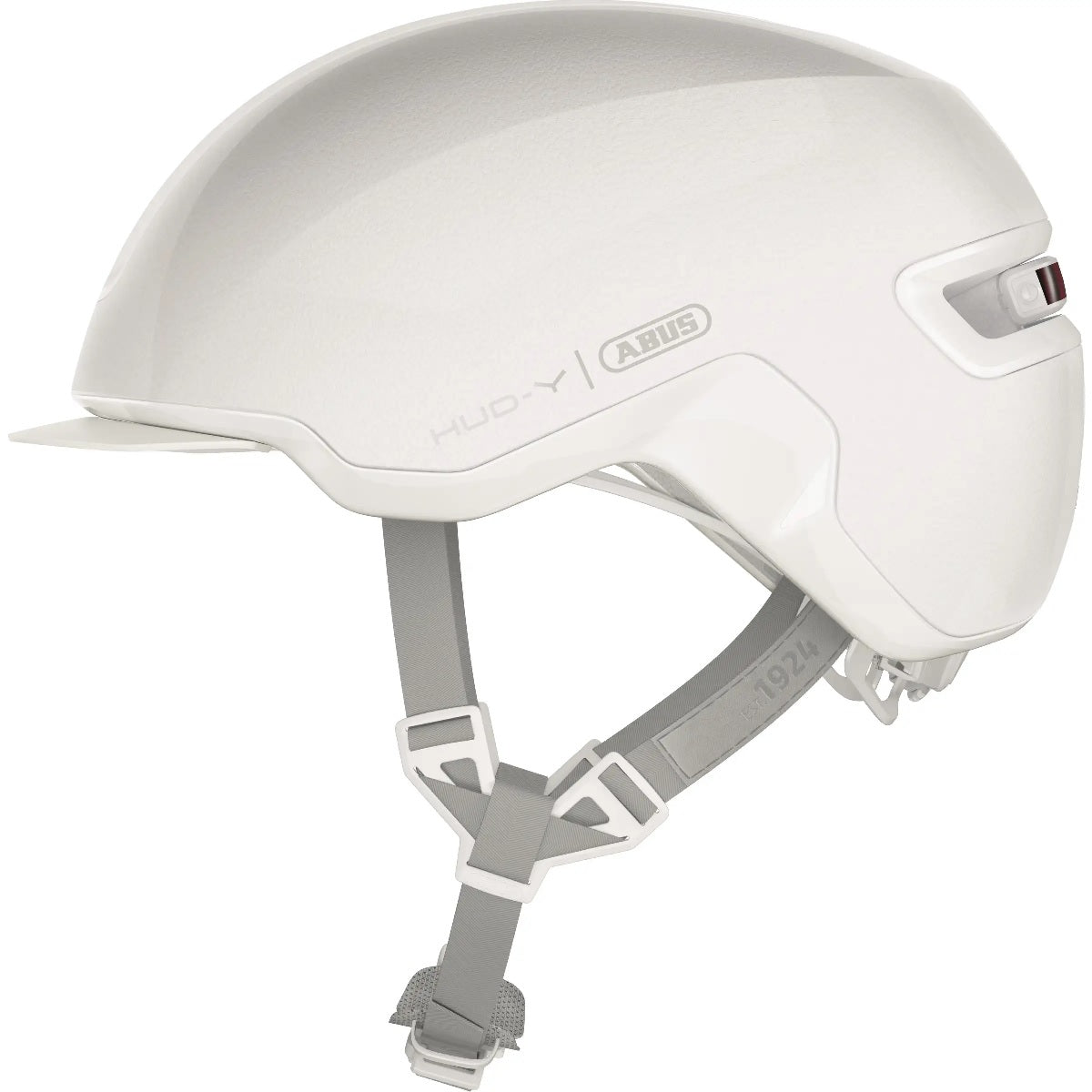 Abus Fahrradhelm Hud-y Puristic S - 51-55 cm - - geeignet für den Einsatz an Elektrofahrrädern - Cityfahrrädern - 280 g