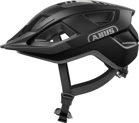 Abus Fahrradhelm Aduro 3.0 Led Race Black M - 52-58 cm - Schwarz - Geeignet für den Einsatz an Elektrofahrrädern - Stadtfahrrädern - 315 g