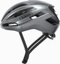 Abus Fahrradhelm Taipan Graphite Silver M – 54–58 cm – Silber – für den Einsatz auf Gravelbikes geeignet – 275 g