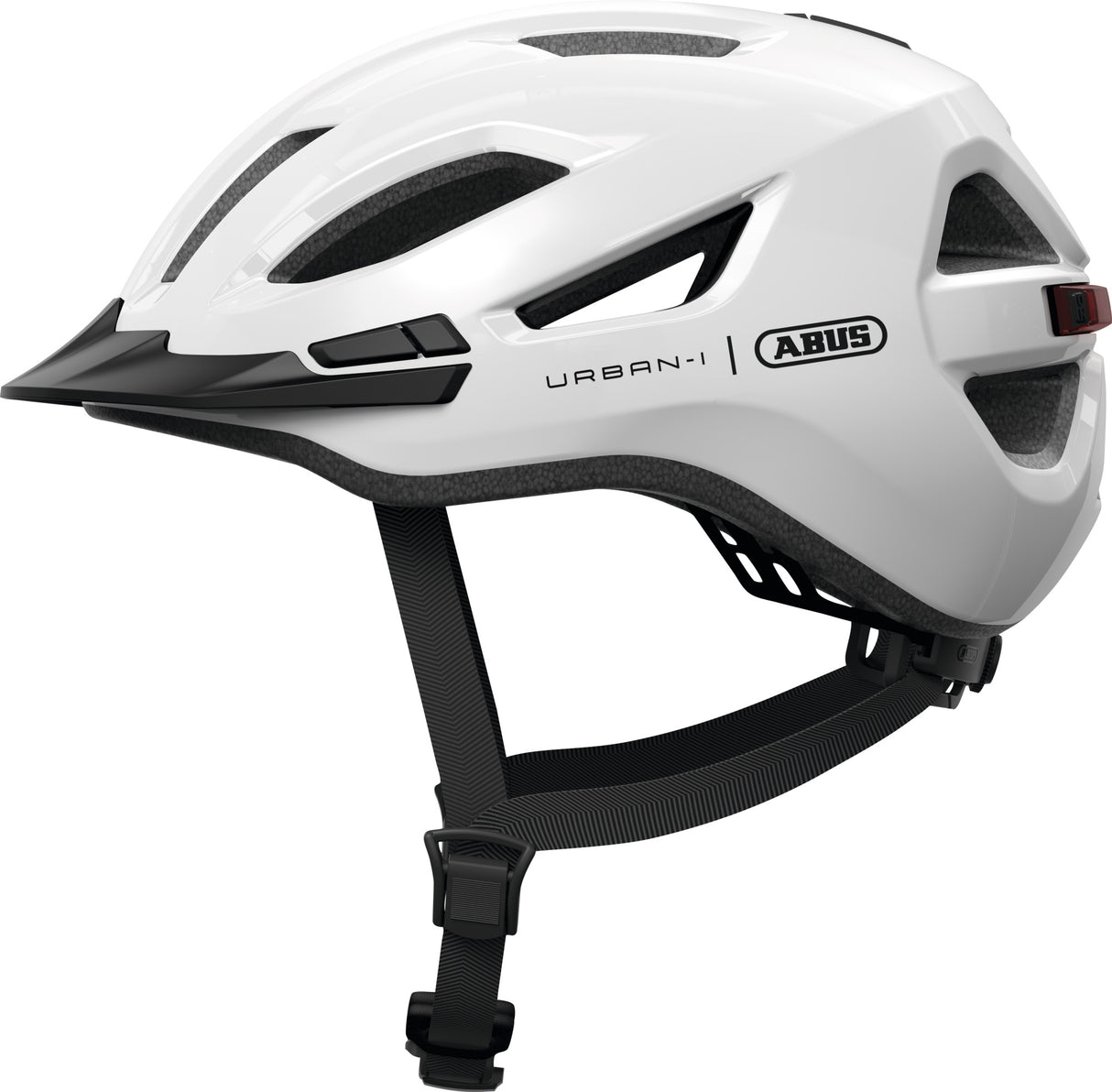 Abus Helm Urban-i 4.0 glänzend weiß L 57-61cm