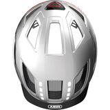 ABUS HELM HYBAN 2.0 LED-Signal Silber L 56-61 cm
