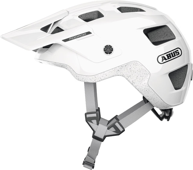 Abus helm modrop alpine white l 57-61cm
