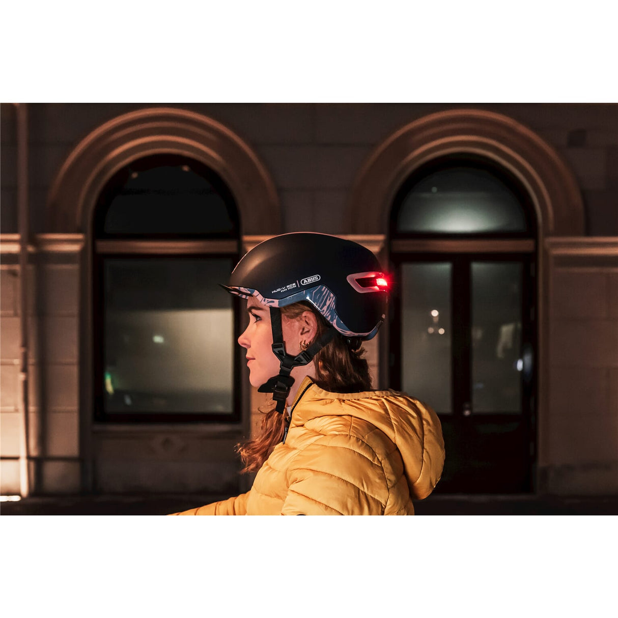 Abus-Helm Hud-y Mitternacht Blau M 54-58 cm