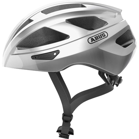 ABUS HELM MACATGOUD GLEY Silber L 58-62 cm
