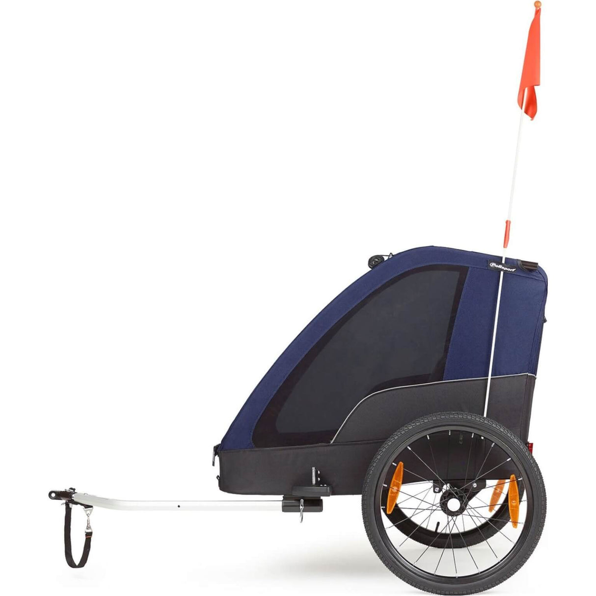 Polisport Fahrradanhänger Duo Blue 117x86x94cm