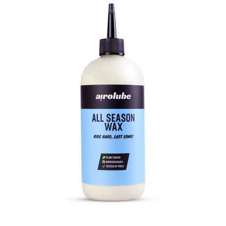 Airolube Ganzjahreswachs – natürliches Kettenwachs für nasse und trockene Wetterbedingungen – biologisch abbaubare Alternative zu Spritzschmiermittel – Kettenwachs – Kettenschmiermittel – Schmiermittel für Fahrradkette – 500 ml