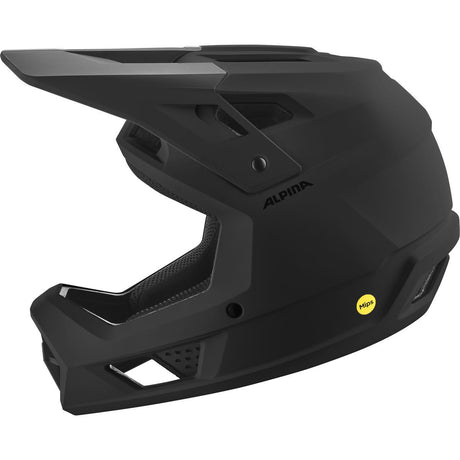 Olympische Sportbekleidung Alpina Sports MTB-Helm Pikes Mips 60-63 Mattschwarz