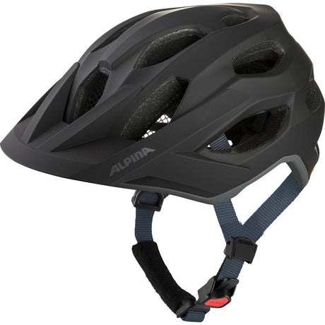 Olympische Sportbekleidung Alpina Sports MTB-Helm Apax Mips 52-57 Mattschwarz