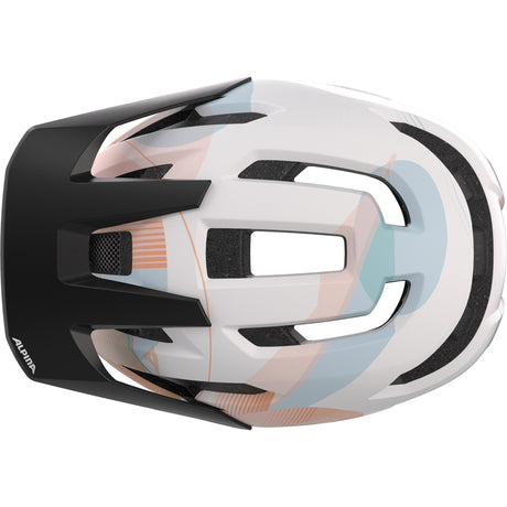 Olympische Sportbekleidung Alpina Sports MTB-Helm Taunus Mips 55-59 mattweißer Sand