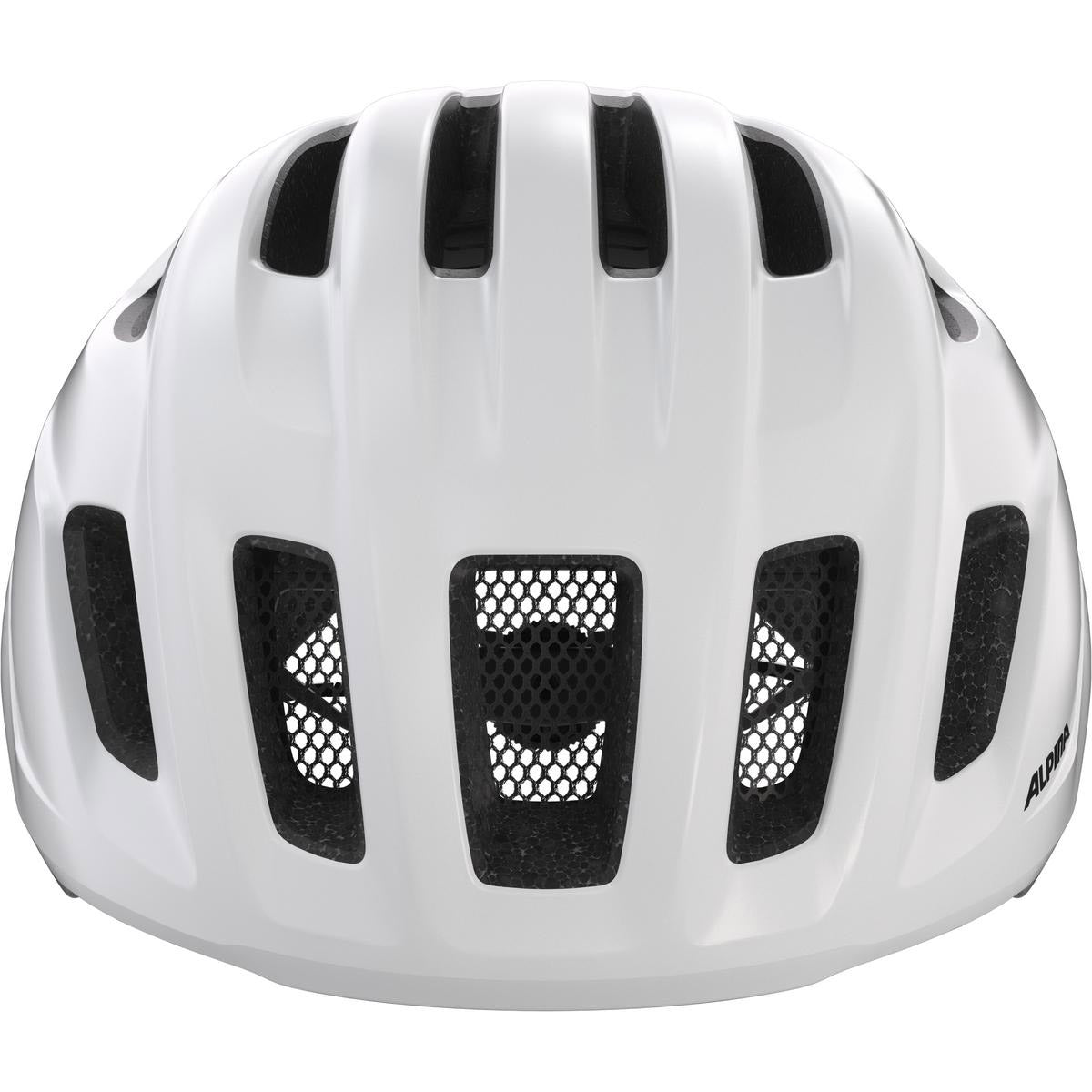 Olympische Sportbekleidung Alpina Sports Urban Helm Paranus 59-61 glänzend weiß