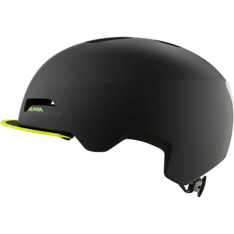 Alpina Sports Urban Helm Brooklyn 52-57 mattschwarz gelb