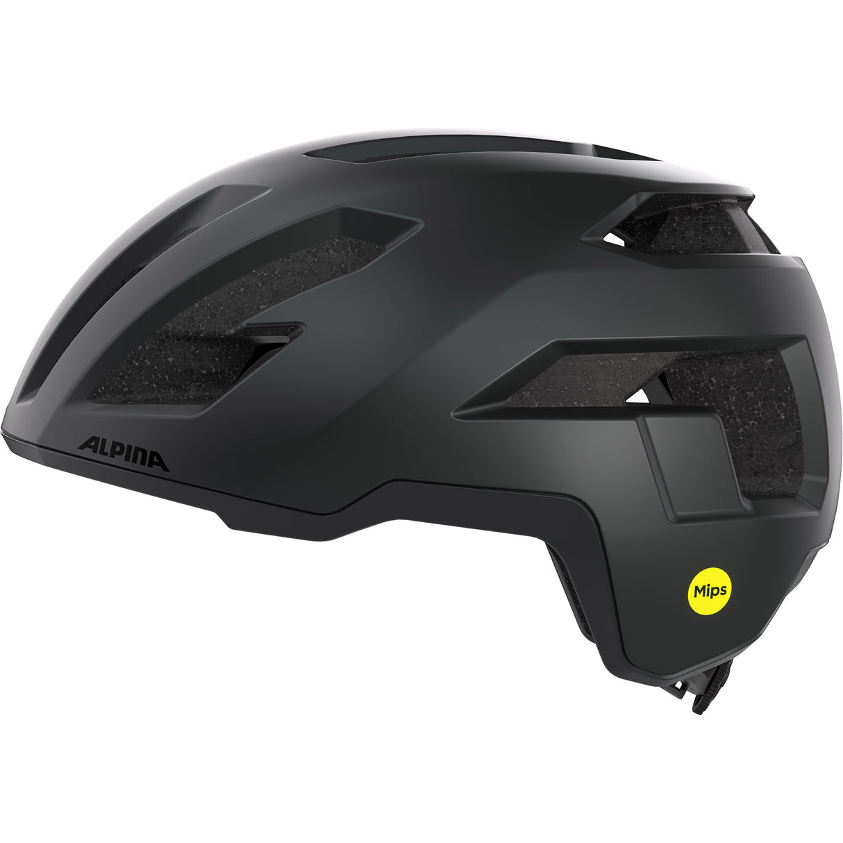 Olympiasportbekleidung Alpina Sports Tour Helm Taunus Gravel Mips 55-59 Mattschwarz
