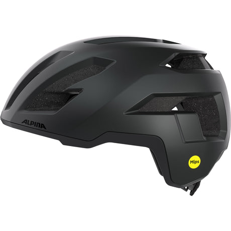 Olympiasportbekleidung Alpina Sports Tour Helm Taunus Gravel Mips 55-59 Mattschwarz
