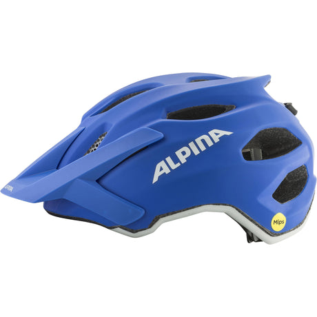 Alpina Sports Kinderhelm Apax jr. mips 51-56 mattblau